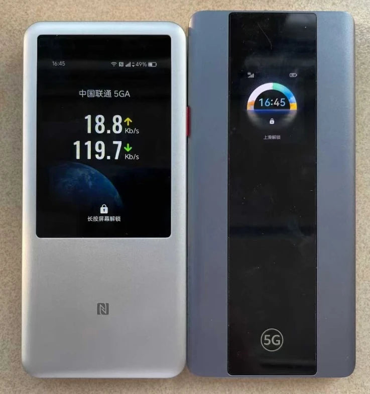 2025 New U60 Pro MU5250 5G Pocket WiFi Router  5G-A WiFi7 Portable Router
