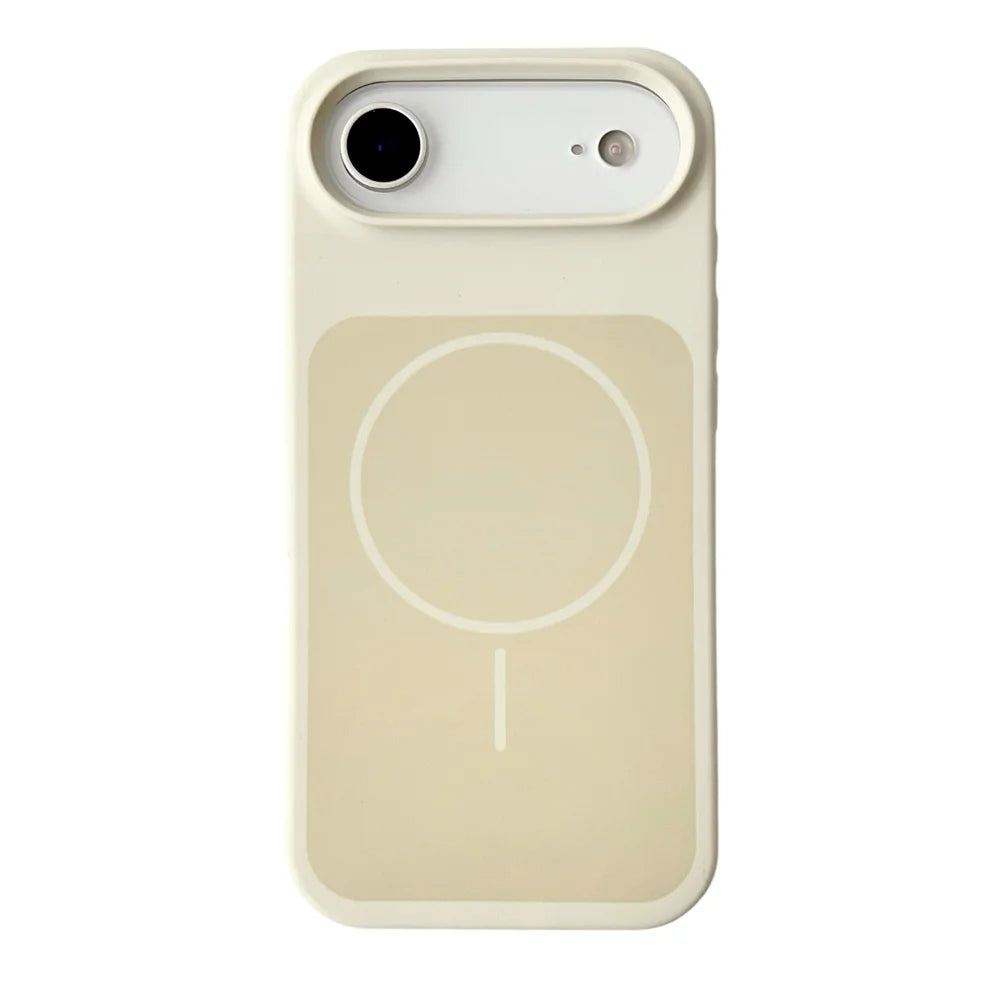 2025 New Arrival Cloth Inside High Quality Dual Color Silicone Phone Case for iPhone 17 Pro Max case New Liquid Silicone