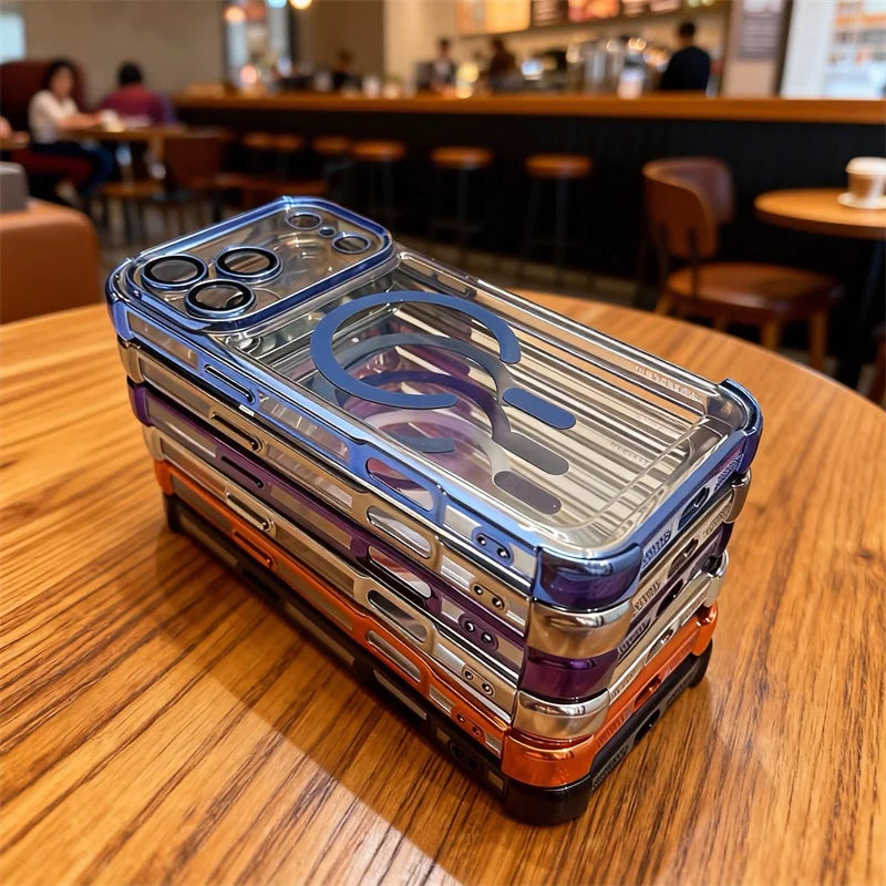 For iphone 17 Pro Max case with Airbag and Shock Absorber,four Corner airbag Shockproof Mobile Phone case for iphone 15 14 Cover