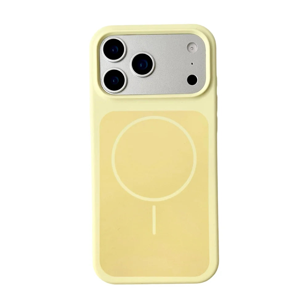 Dual-Color Liquid Silicone Case for iPhone 17 Pro Max