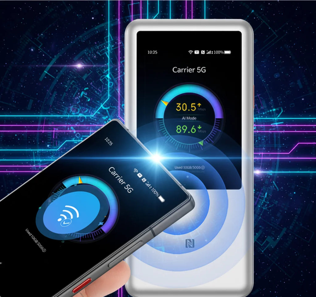 5G Portable WiFi Router X75 Chipset WiFi7 Mobile Router With Sim Card Slot Dual Band 4G 5G Mobile Wifi Hotspots U60 Pro