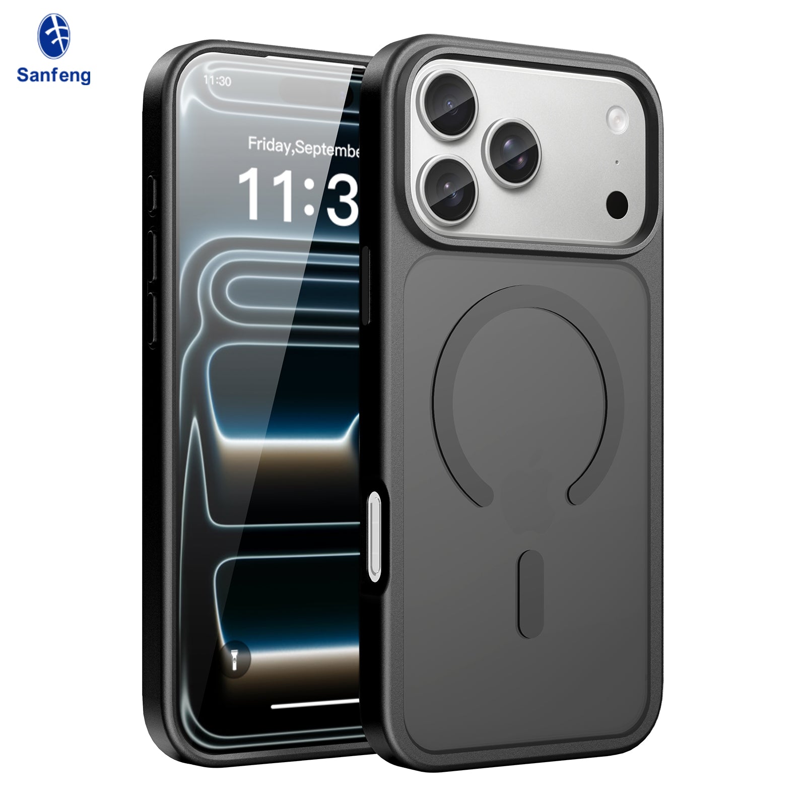 Luxury Matte Soft-Touch Case for iPhone 17 Pro Max – Shockproof Magnetic Cover, US Stock