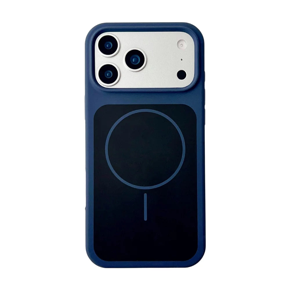 2025 New Arrival Cloth Inside High Quality Dual Color Silicone Phone Case for iPhone 17 Pro Max case New Liquid Silicone