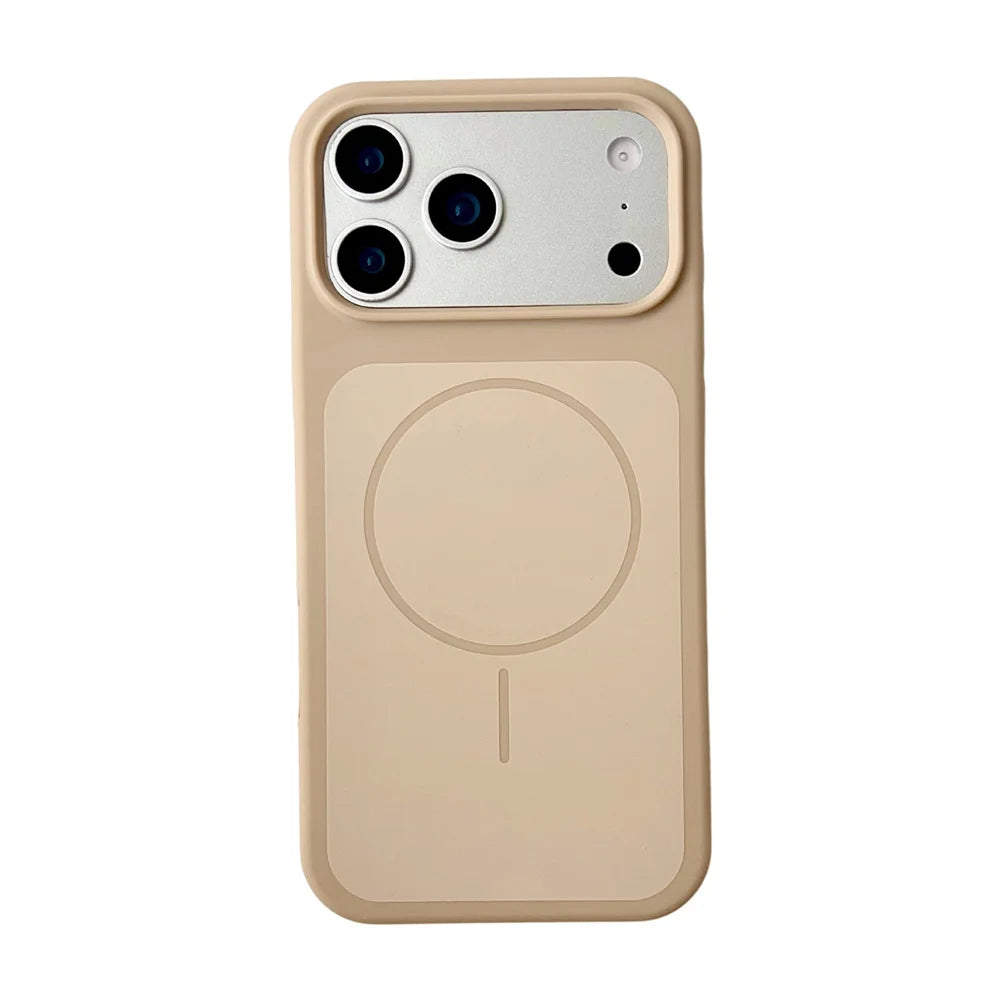2025 New Arrival Cloth Inside High Quality Dual Color Silicone Phone Case for iPhone 17 Pro Max case New Liquid Silicone