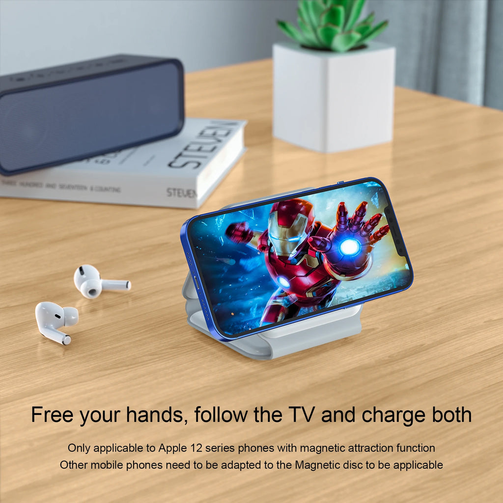 AeroCharge 3-in-1 Magnetic Wireless Station