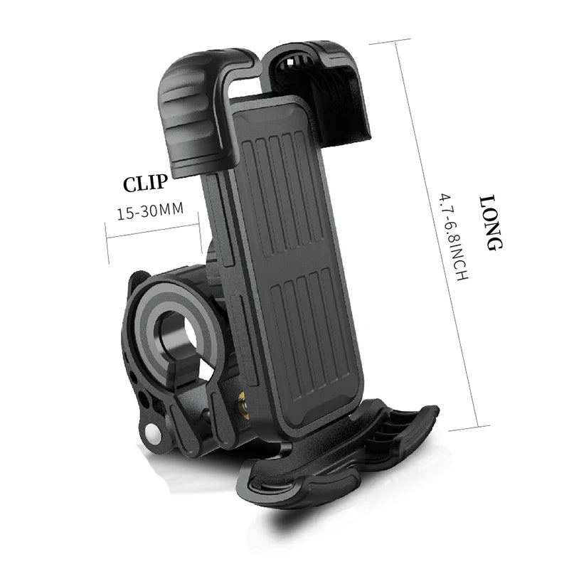 360 Degree Rotation Adjustment Four Corners All-round protection Mobile Phone Folder Motorcycles Bike Phone Holder