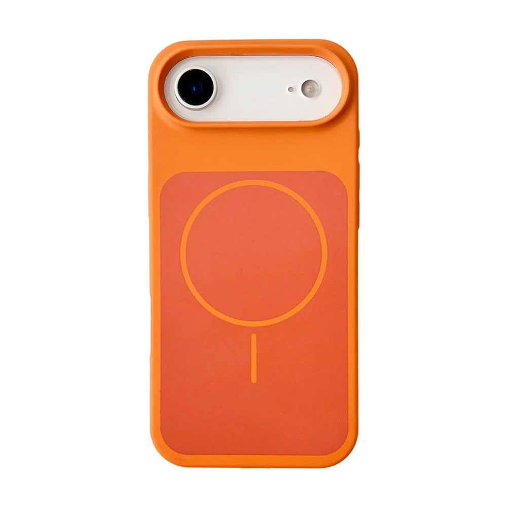 2025 New Arrival Cloth Inside High Quality Dual Color Silicone Phone Case for iPhone 17 Pro Max case New Liquid Silicone
