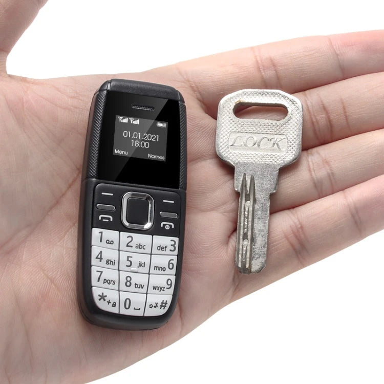 Cheapest Mini BM200 Mobile Phone,0.66 Inch, MT6261D, 21 Keys, MP3 Music, Dual SIM, Network: 2G Small Elderly  Cellphone