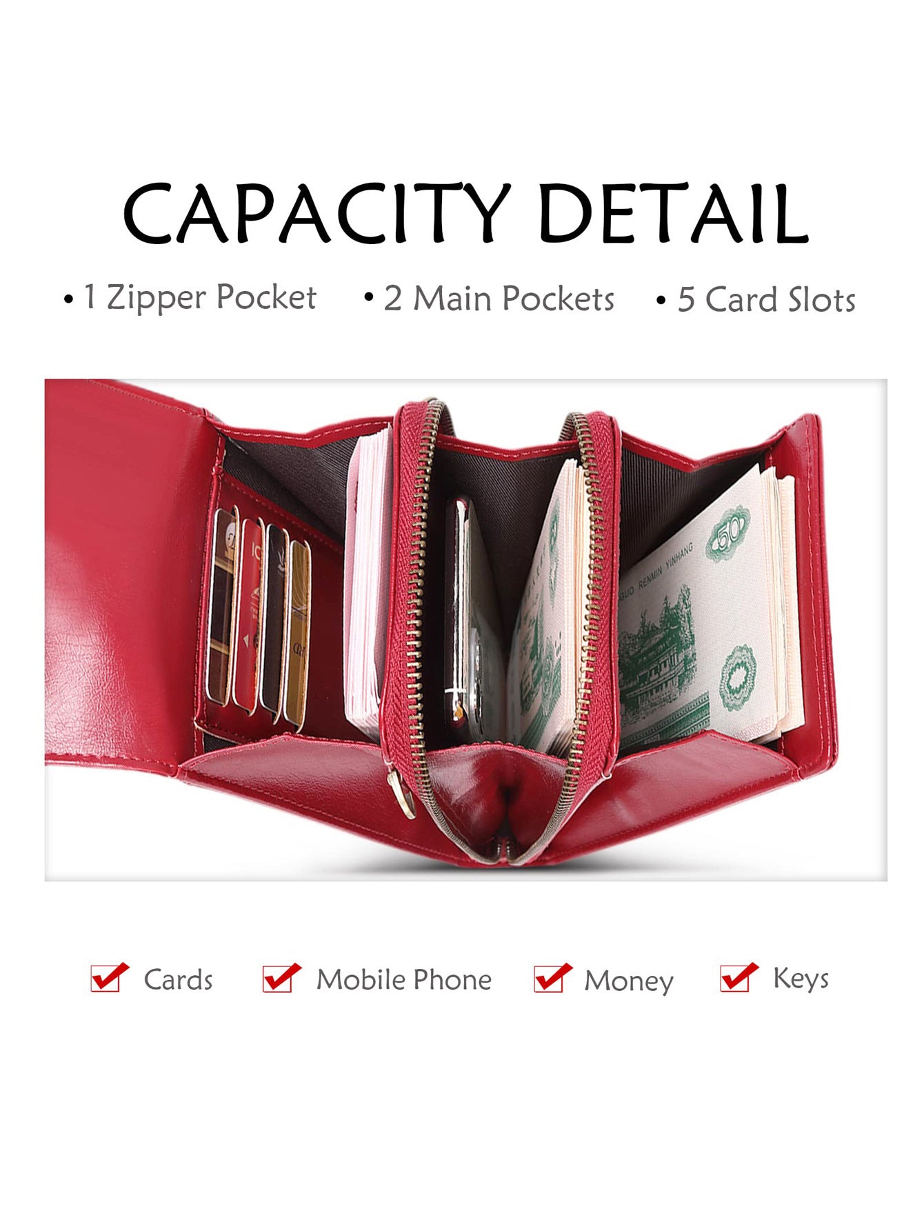 New RFID Women's Mobile Phone Bag Retro Oil Wax Leather Vertical Crossbody Mobile Phone Bag All-match Mini Shoulder Bag