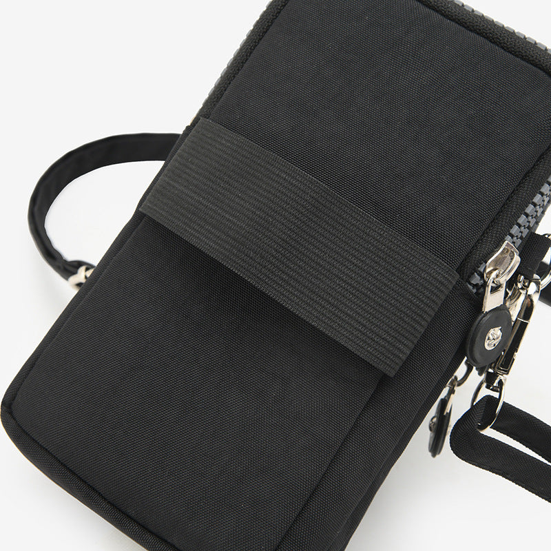 Factory Direct Mobile Phone Bag Women's Crossbody Bag Large Screen Mobile Phone Bag Coin Purse Hanging Neck Wrist Bag Running Vertical Mini