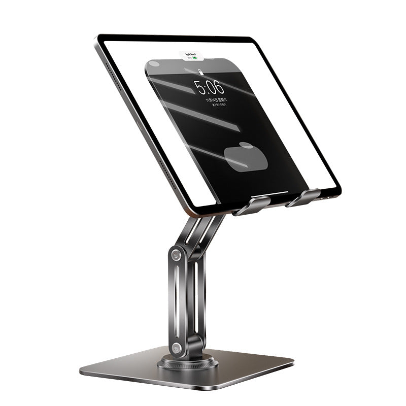 Tablet Holder 360 ° Rotating Adjustable Portable Folding Stand Suitable for iPad Tablet Support Lazy Desktop Wholesale.