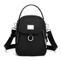 Canvas small bag 2023 autumn mini mobile phone bag women's crossbody lightweight all-match portable mobile phone bag women's bag fashion