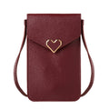 Mobile Phone Bag Women's Cross-Body Halter Mobile Phone Bag 2024 New Summer Vertical Style Lightweight Walking Touch Screen Small Bag
