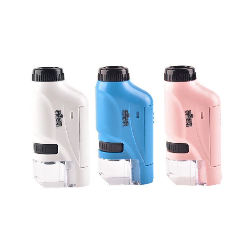 Children's portable microscope science experiment suit educational toys for primary school students junior high school boys and girls gifts