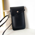 Durable Leather-Textured Mobile Phone Bag 2026 New Vertical Style Mobile Phone Small Bag Double-Layer Mini Stylish Women's Bag