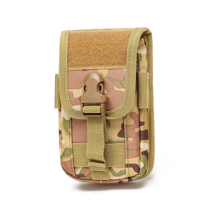 Double-Layer Belt-Worn Tactical Phone Waist Bag (Up to 6.5")