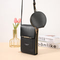 New Touch Screen Mobile Phone Bag Two-Piece Coin Purse Women's Small Cross-Body Cute Small Bag for Mobile Phone Fashion