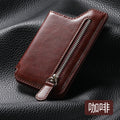 Back Sticker Mobile Phone Card Bag Multifunctional Creative Card Holder Card Holder Zipper Mobile Phone Case DIY Free Collocation