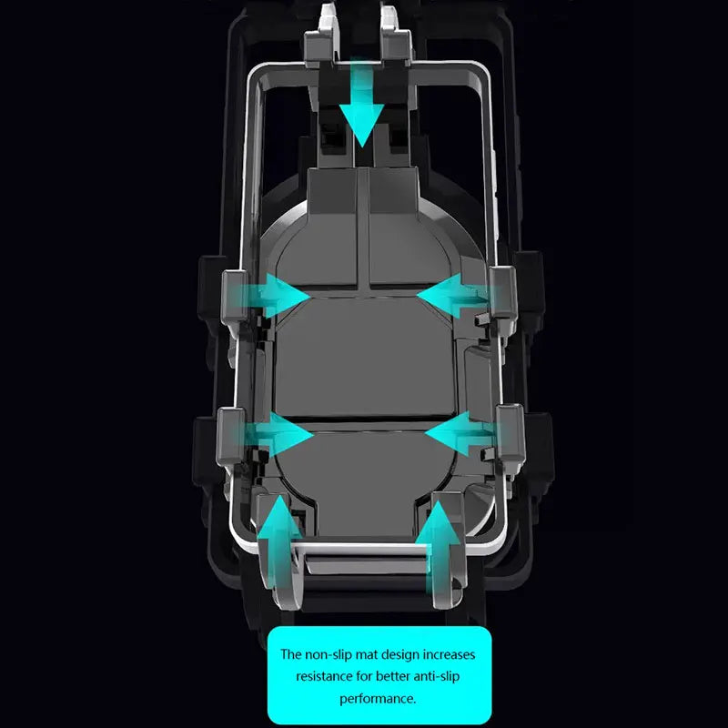 Electric motorcycle mobile phone holder, motorcycle travel riding, shockproof scooter, takeaway navigation stand
