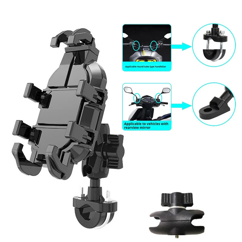 EnduroShock Pro – Advanced Motorcycle Anti-Vibration Phone Mount