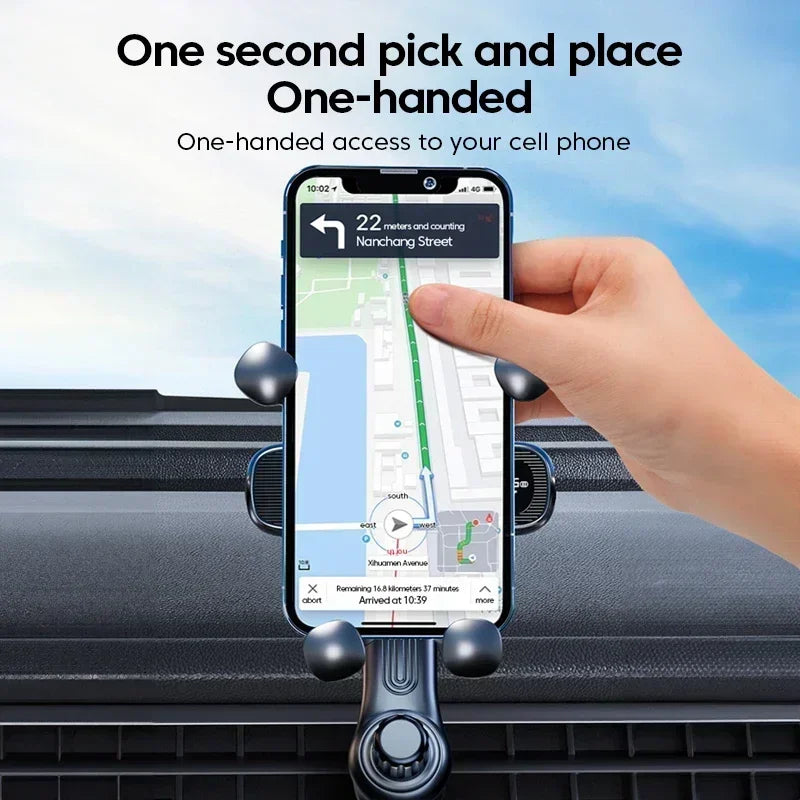Car Air Conditioner Vent Mobile Phone Holder Telescopic Mobile Phone Holder Mini Size Suitable for 4.7-7 Inch Smartphones Amagi