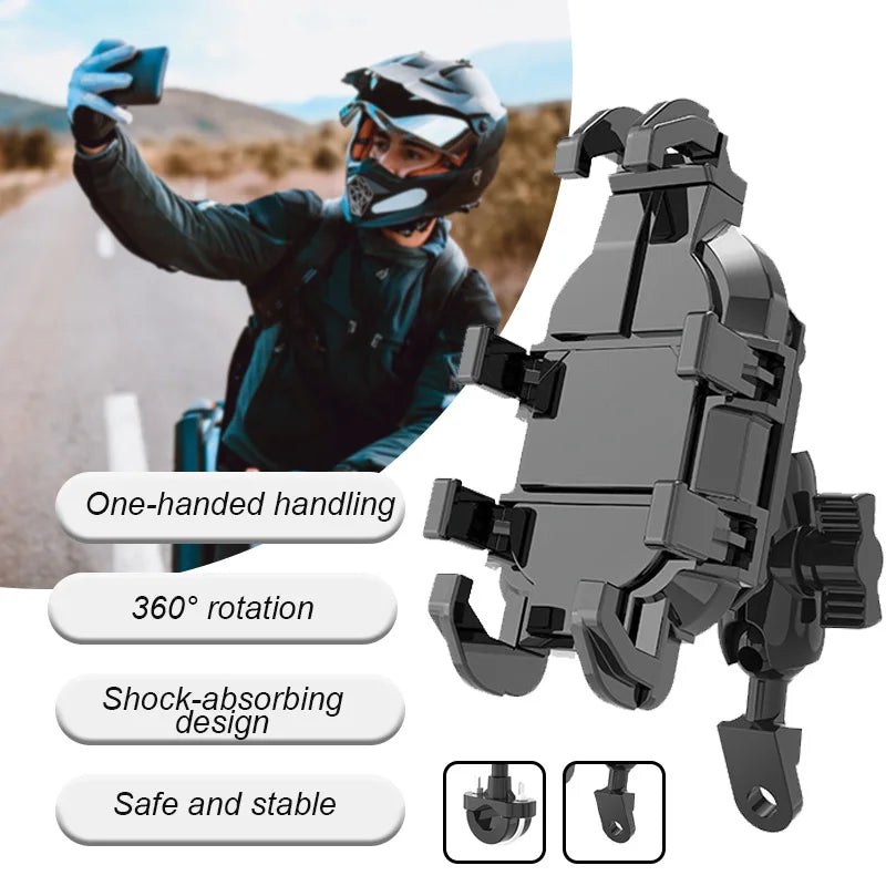 EnduroShock Pro – Advanced Motorcycle Anti-Vibration Phone Mount