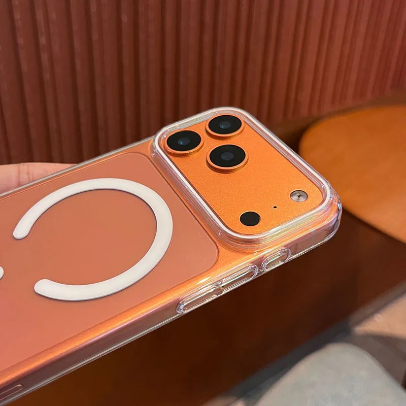 Ultra Clear Magnetic Case for iPhone XR to 17Pro, 11 12 Xs 14pro max to 17 pro max Shockproof Anti-Yellow Protective Cover