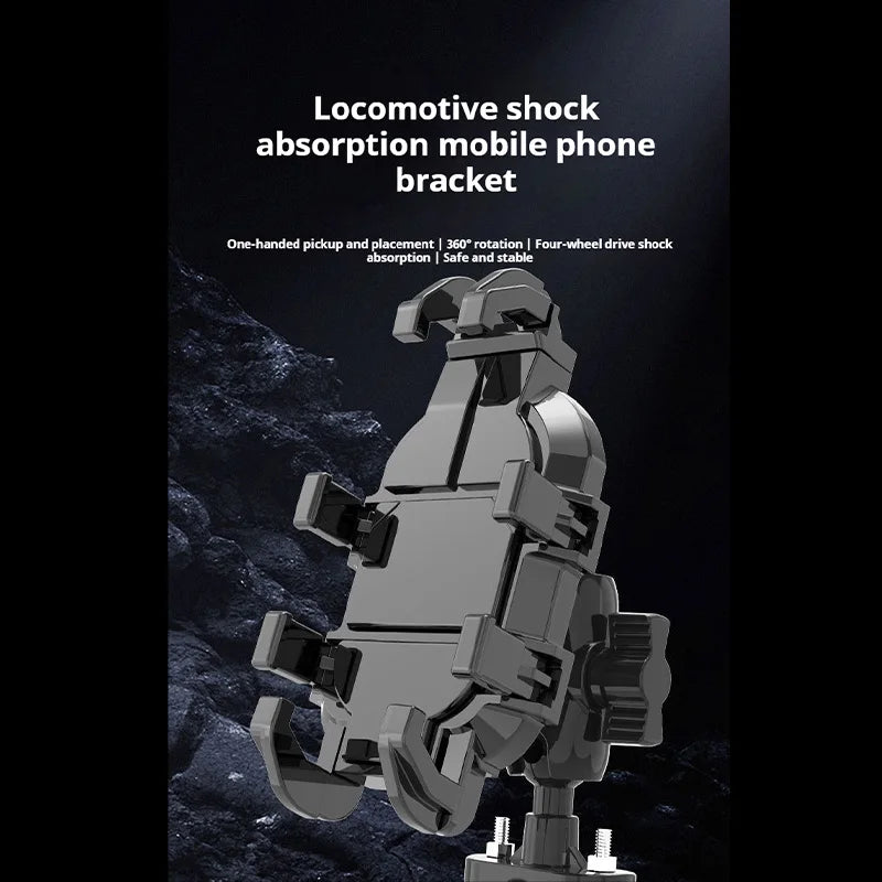 EnduroShock Pro – Advanced Motorcycle Anti-Vibration Phone Mount