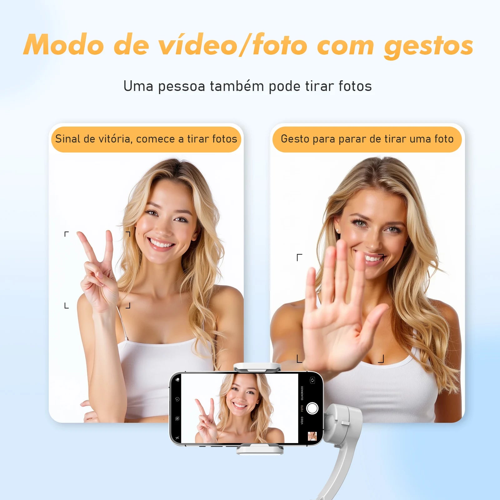 Mobile Phone Stabilizer Gimbal Cell Phone Stabilizer Gimbal Mobile Phone Holder Gimbal For Mobile Phone Stabilizer