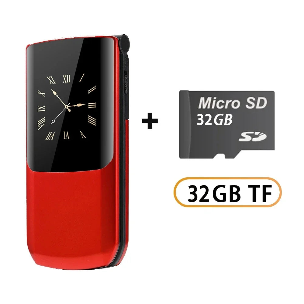 YeeMI S7 4G High-quality Drop-resistant Mobile Phones 2.4inch Flip Feature Phone Dual SIM Bluetooth Large Font for Elderly Phone