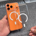 Ultra Clear Magnetic Case for iPhone XR to 17Pro, 11 12 Xs 14pro max to 17 pro max Shockproof Anti-Yellow Protective Cover