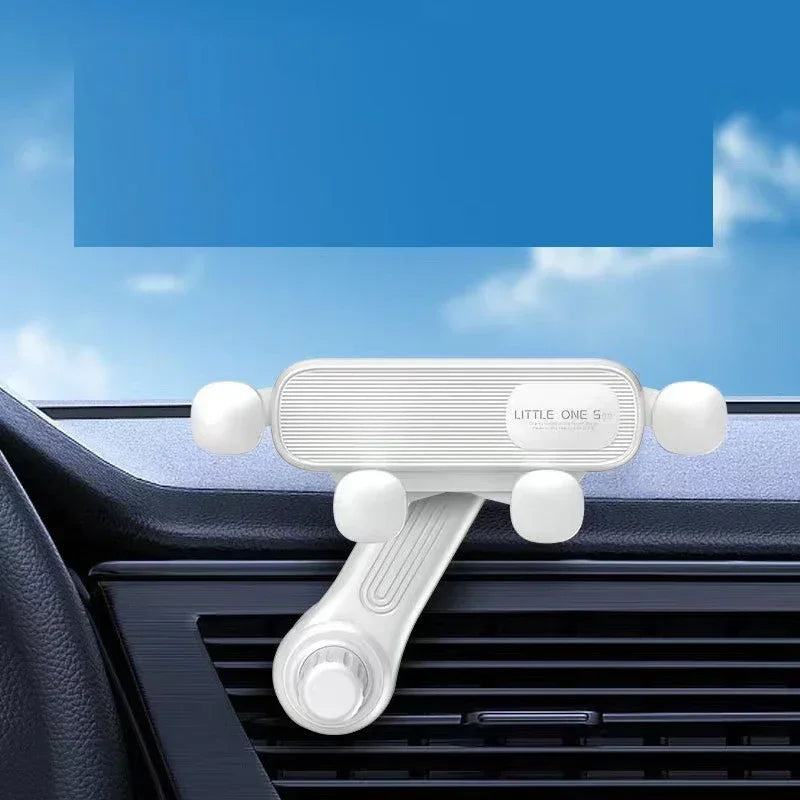 Car Air Conditioner Vent Mobile Phone Holder Telescopic Mobile Phone Holder Mini Size Suitable for 4.7-7 Inch Smartphones Amagi