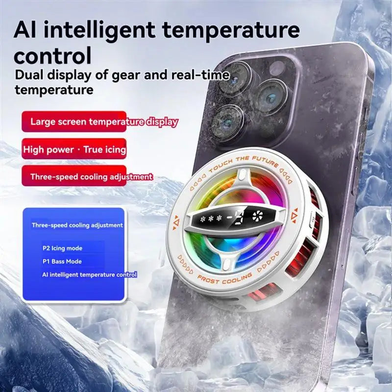 Magnetic Mobile Phone Cooler & Gaming Fan