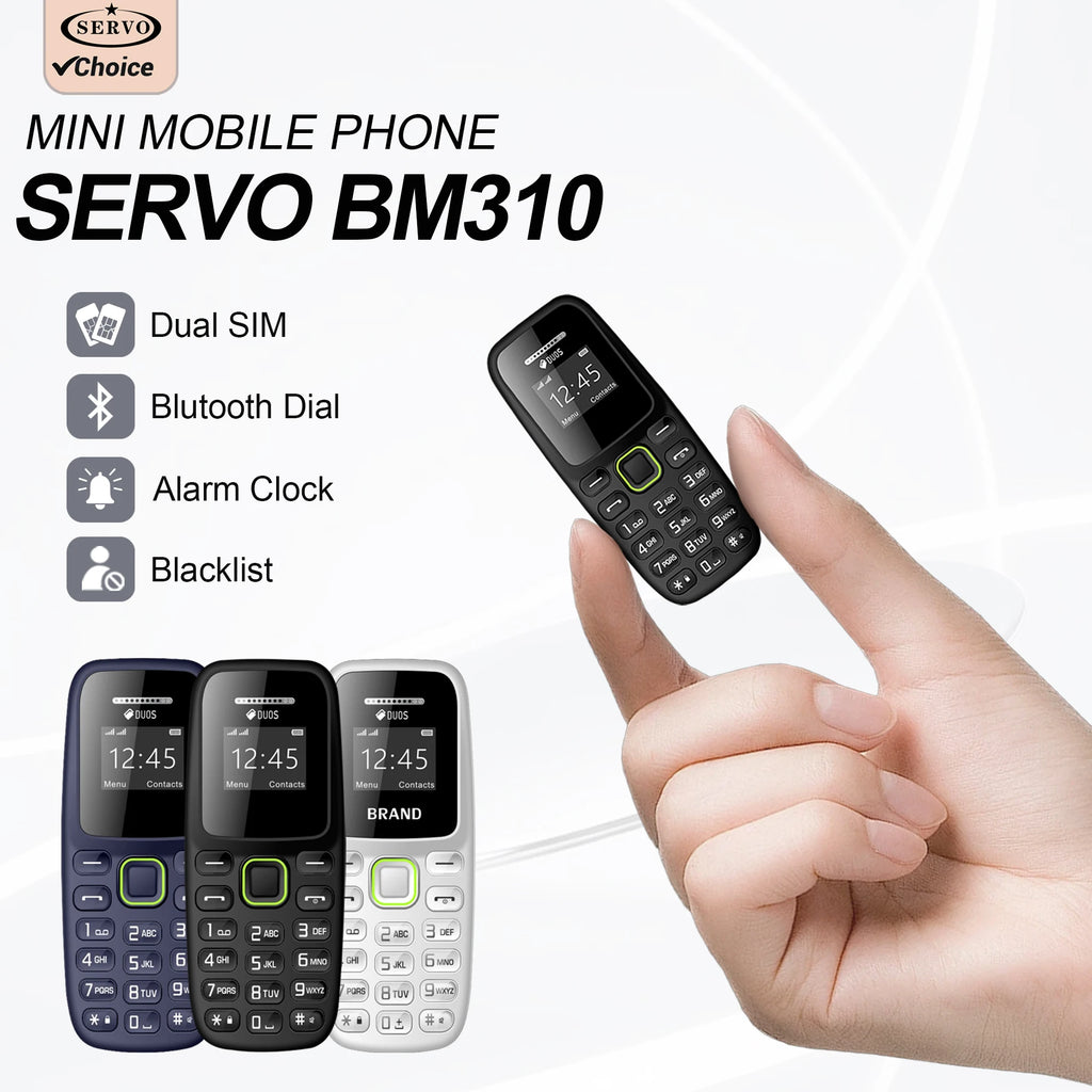 Button Mini Mobile Phone Bluetooth Earphone Dual SIM Cards Low Radiation Pocket Telephone Recording Alarm Backup Phone for Sport