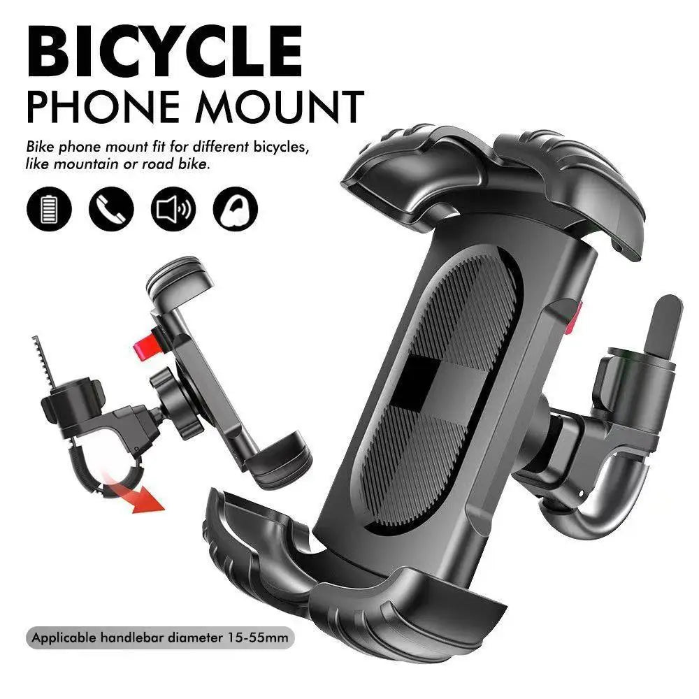 ApexRide Rotatable Mountain Bike & Moto Phone Mount