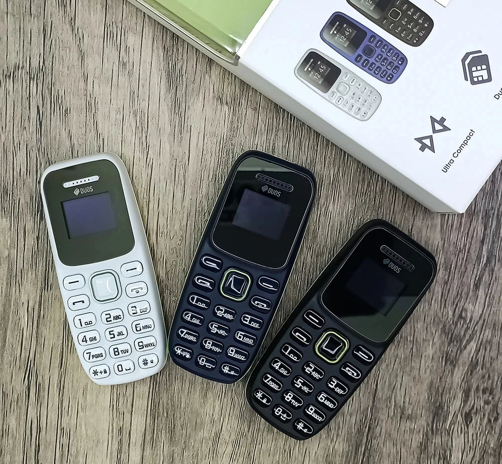 SERVO BM310 Super Mini Mobile Phone 2G GSM Dual SIM Bluetooth Dialer Call Recording Magic Voice Smaller Button Backup Cellphones