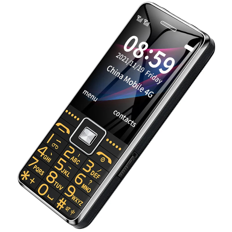 GSM 2G BAR Phone G600 Dual SIM Card 6800mAh Battery SOS Big Key 2.4Inch Screen Mobile Cellphone For Old Man Woman MP3 Recoder