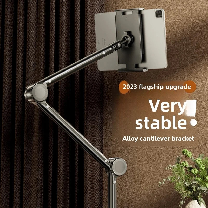 Mobile phone stand  for iPad, lazy holder, tablet bracket, bedside arm for live streaming, bed-mounted for shooting