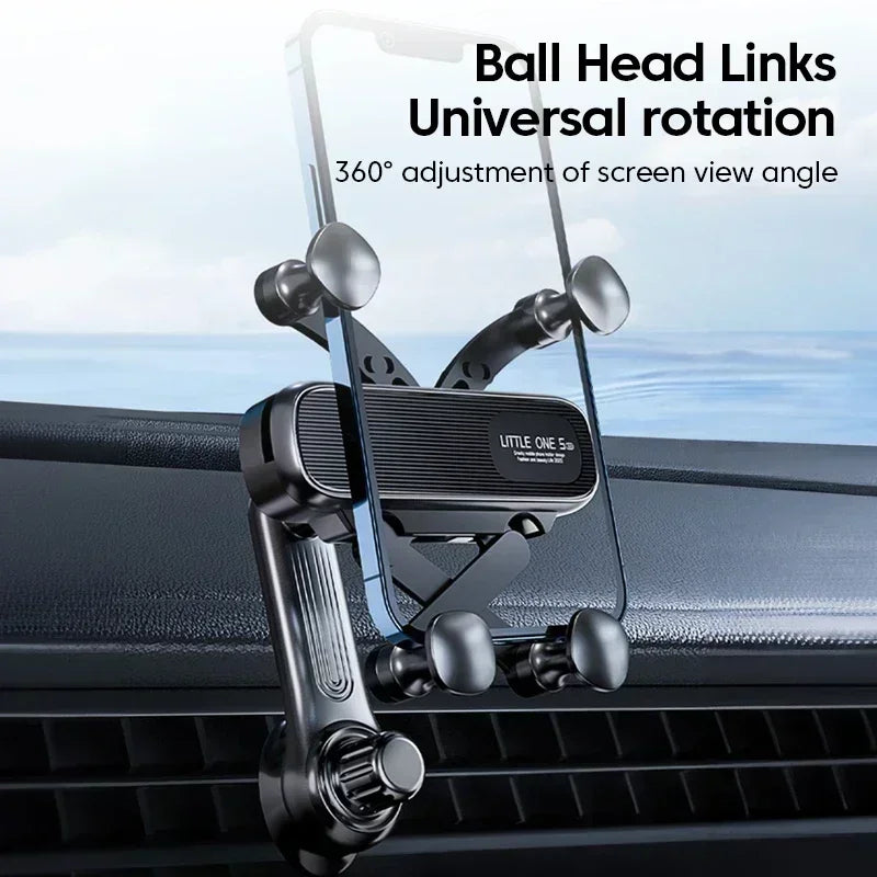 Car Air Conditioner Vent Mobile Phone Holder Telescopic Mobile Phone Holder Mini Size Suitable for 4.7-7 Inch Smartphones Amagi