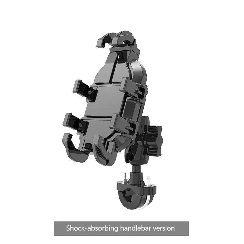 Electric motorcycle mobile phone holder, motorcycle travel riding, shockproof scooter, takeaway navigation stand