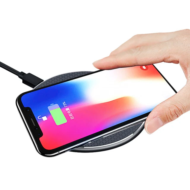Drop Shipping UUTEK K8 10W Wireless Charger Fast Charging LED Portable Universal Mobile Phone Wireless Charging